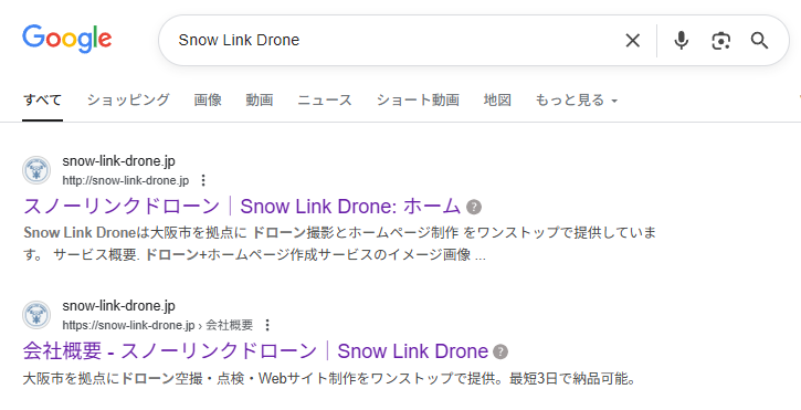 Snow Link Droneの検索結果